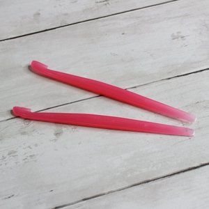 Tupperware NEW Citrus Peeler Set of 2 Pink Lot